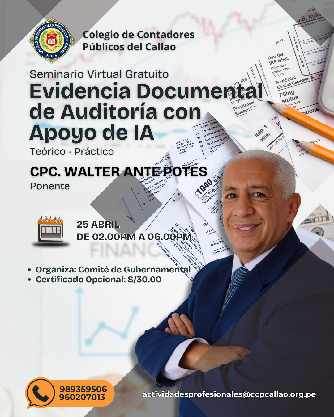 TALLER VIRTUAL: EVIDENCIA DOCUMENTAL DE AUDITORIA CON APOYO DE LA  IA