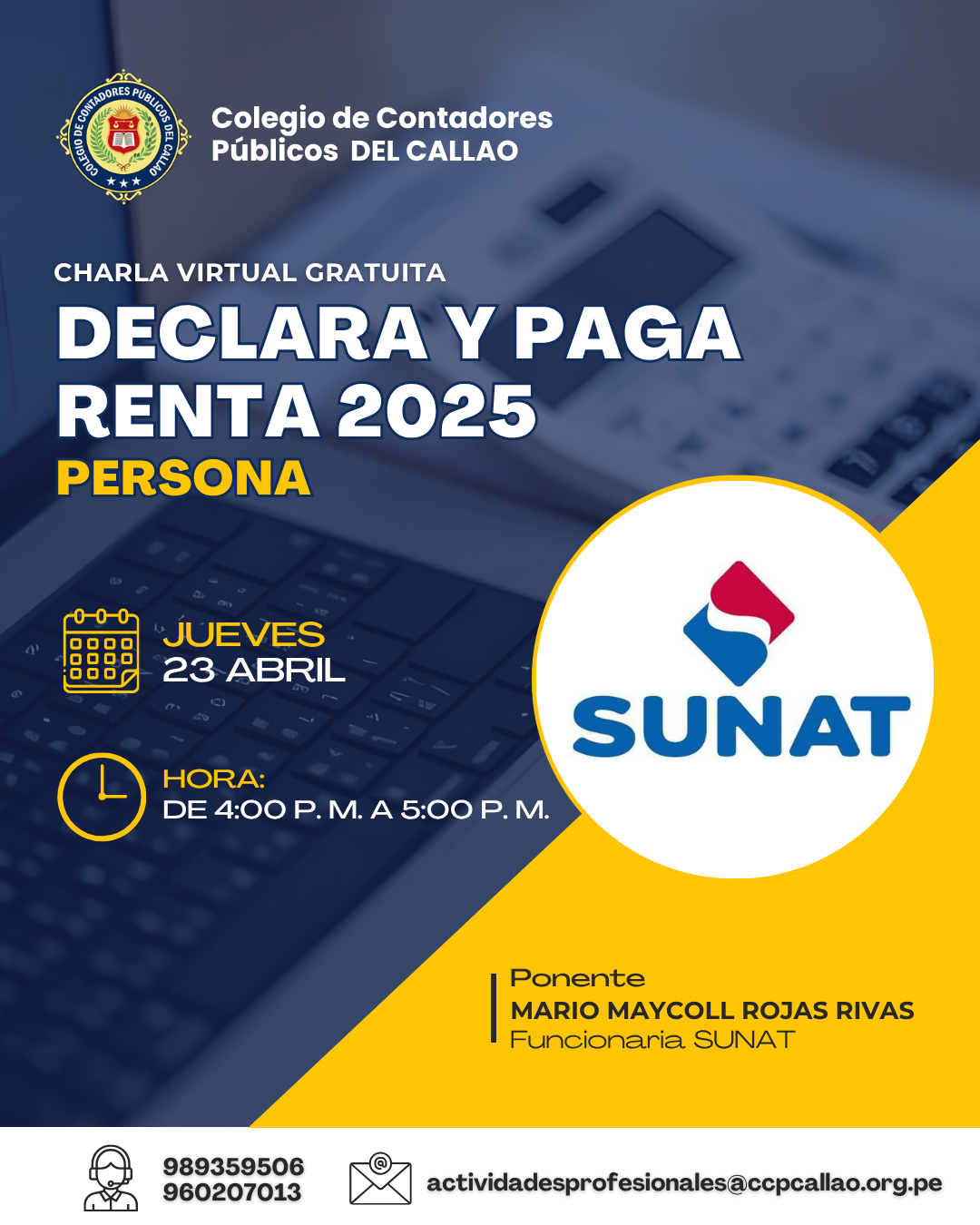 DECLARA Y PAGA RENTA 2025 - PERSONA